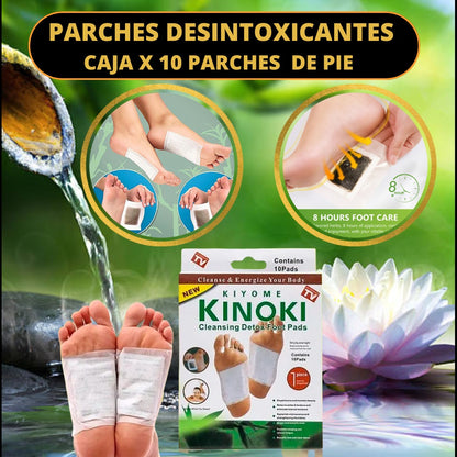 Parche para Pies Kinoki - Caja X 5 pares